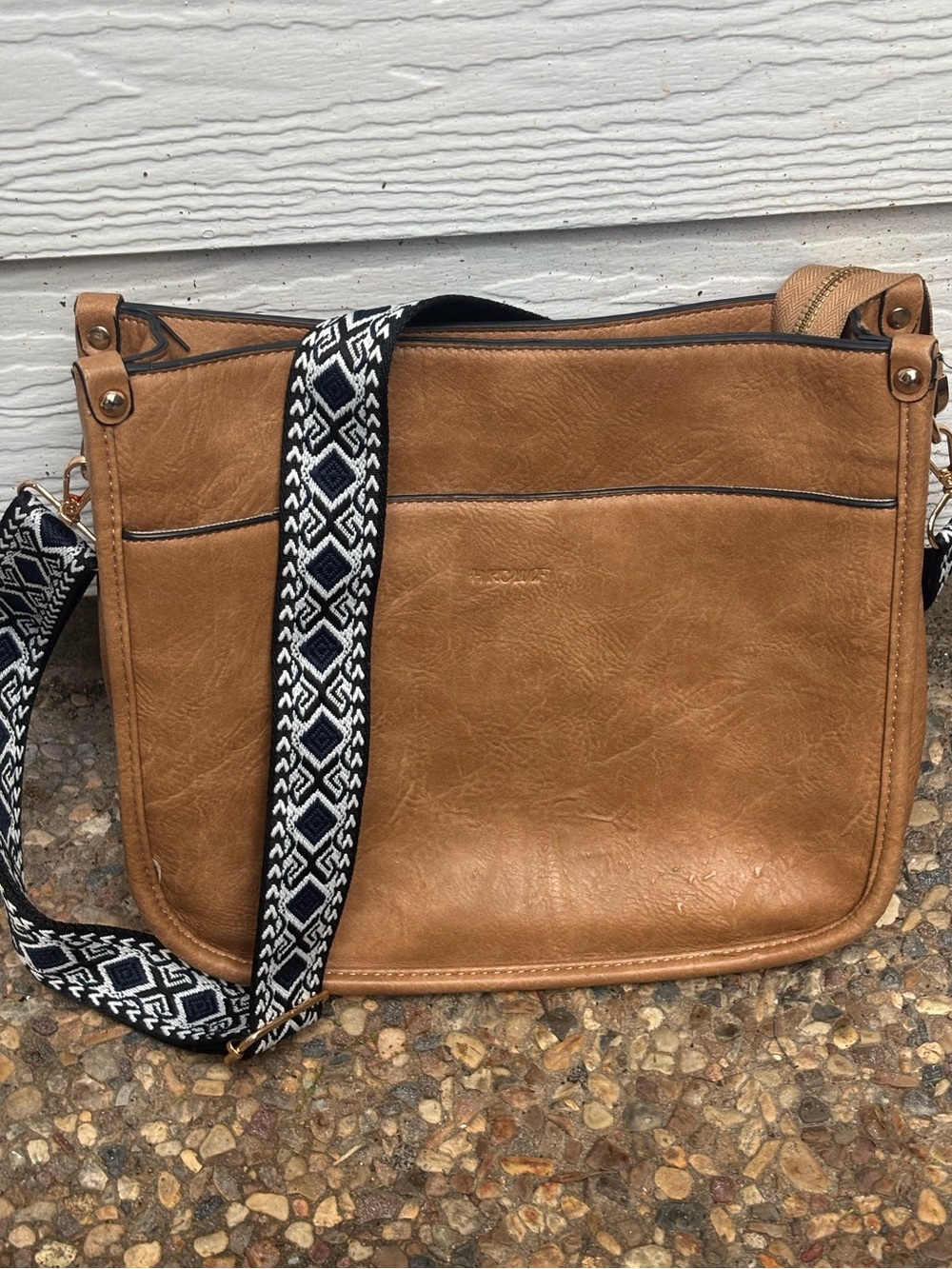 HKCLUF Crossbody Hobo Boho Crossbody Bags Purse Western Vegan Leather New